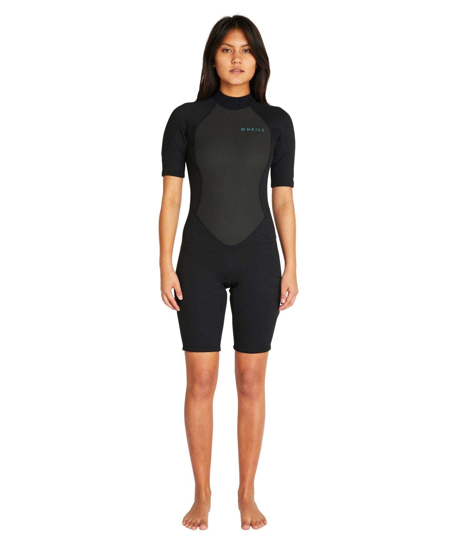 Women's Factor Back Zip Spring Suit 2mm Wetsuit - Black