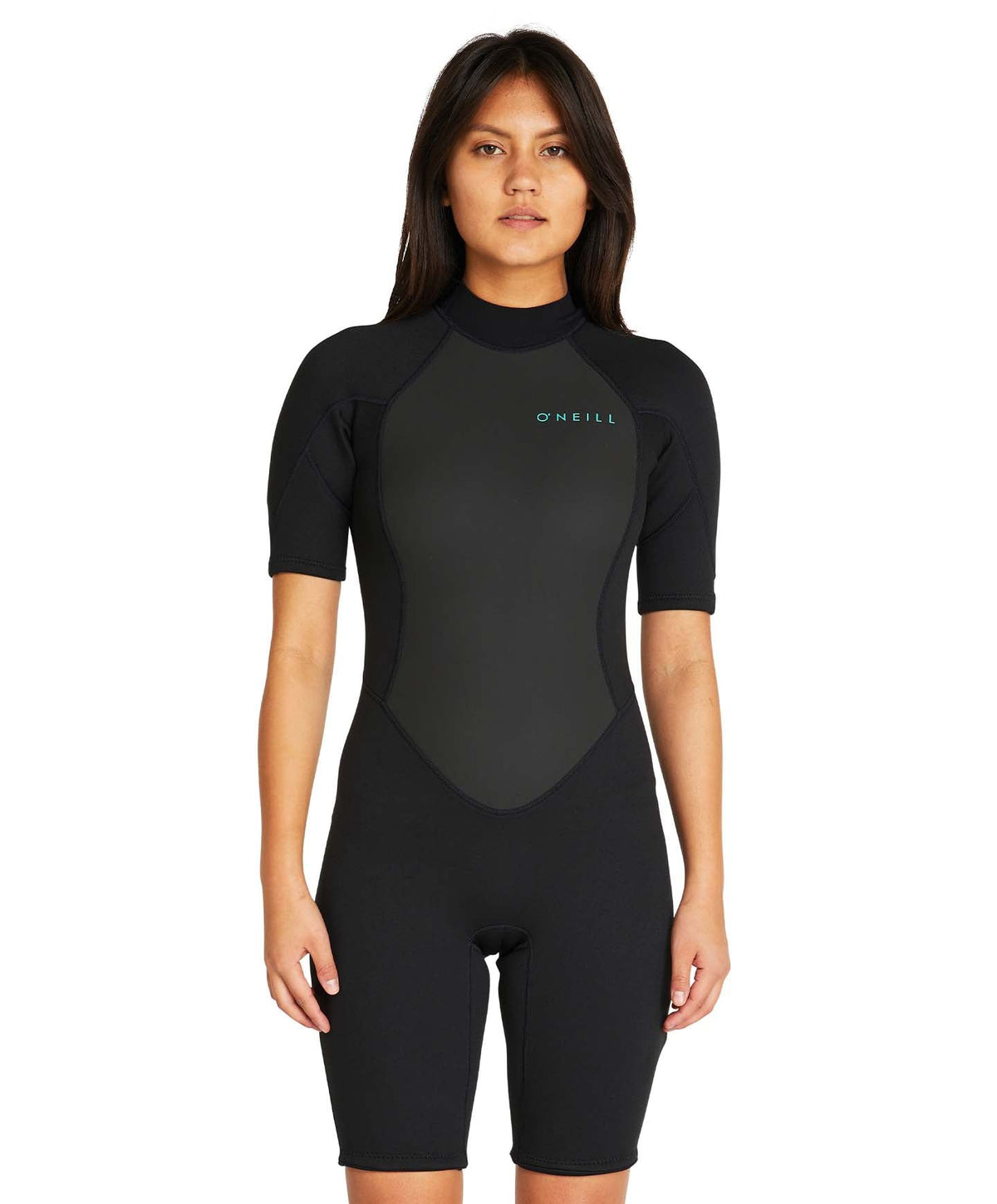 Women's Factor Back Zip Spring Suit 2mm Wetsuit - Black