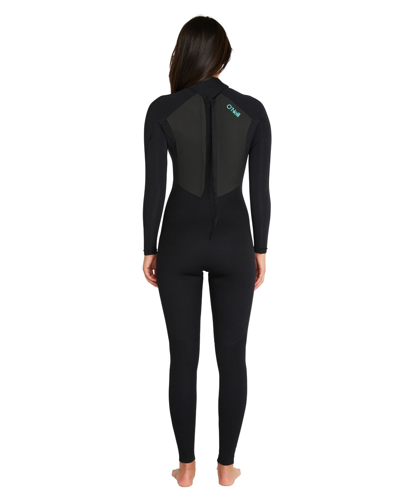 Women's Focus 3/2mm Steamer Sealed Back Zip Wetsuit - Black