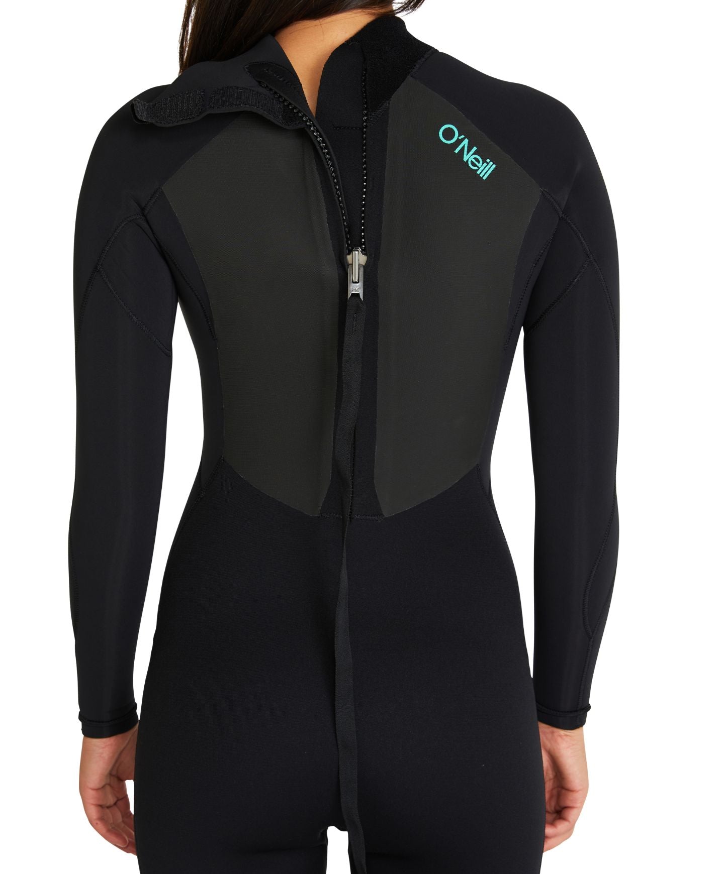 Women's Focus 3/2mm Steamer Sealed Back Zip Wetsuit - Black