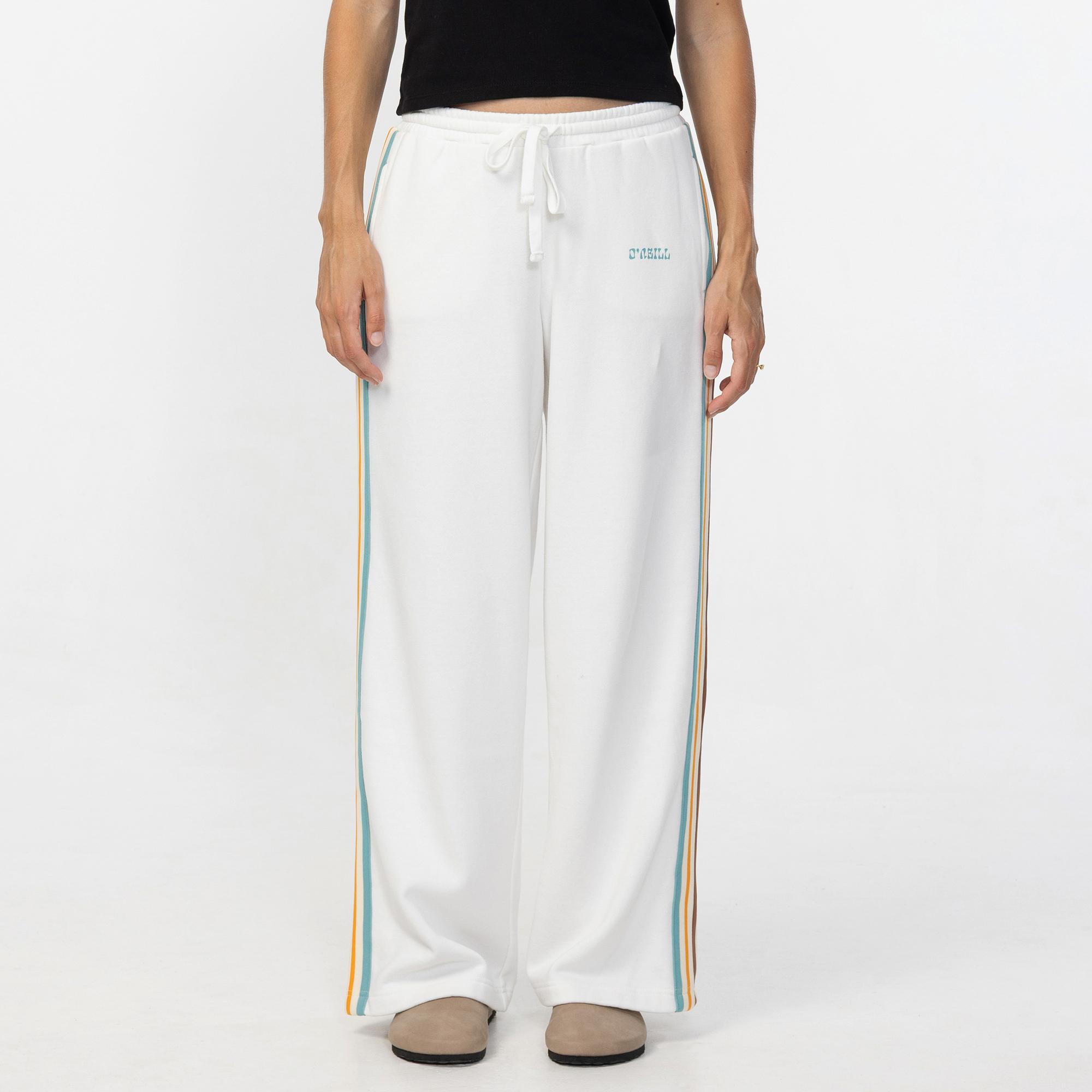 Women's Horizon Wide Leg Trackie - Off White
