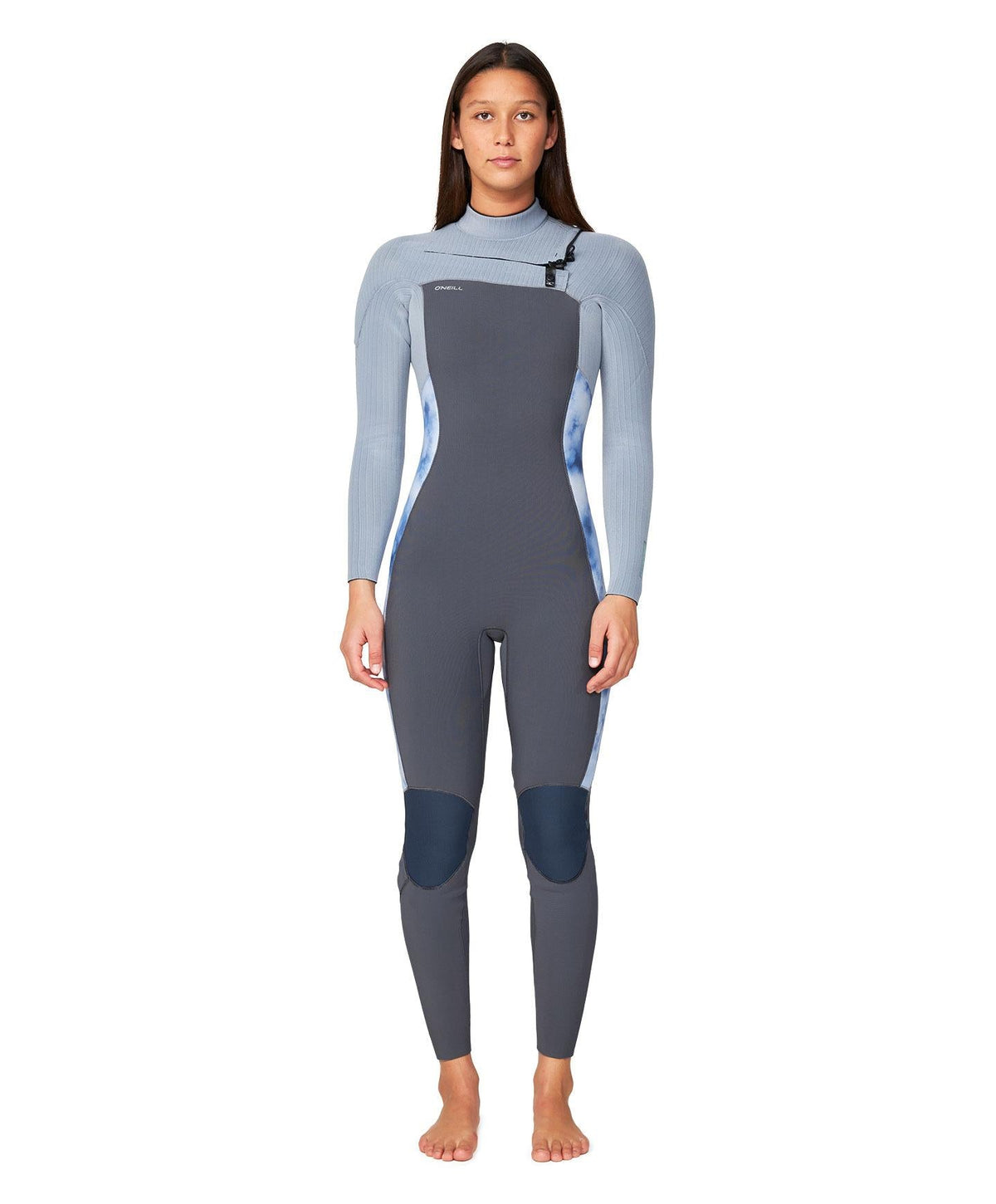 Women's HyperFreak 3/2+ Steamer Chest Zip Wetsuit - Storm Rider