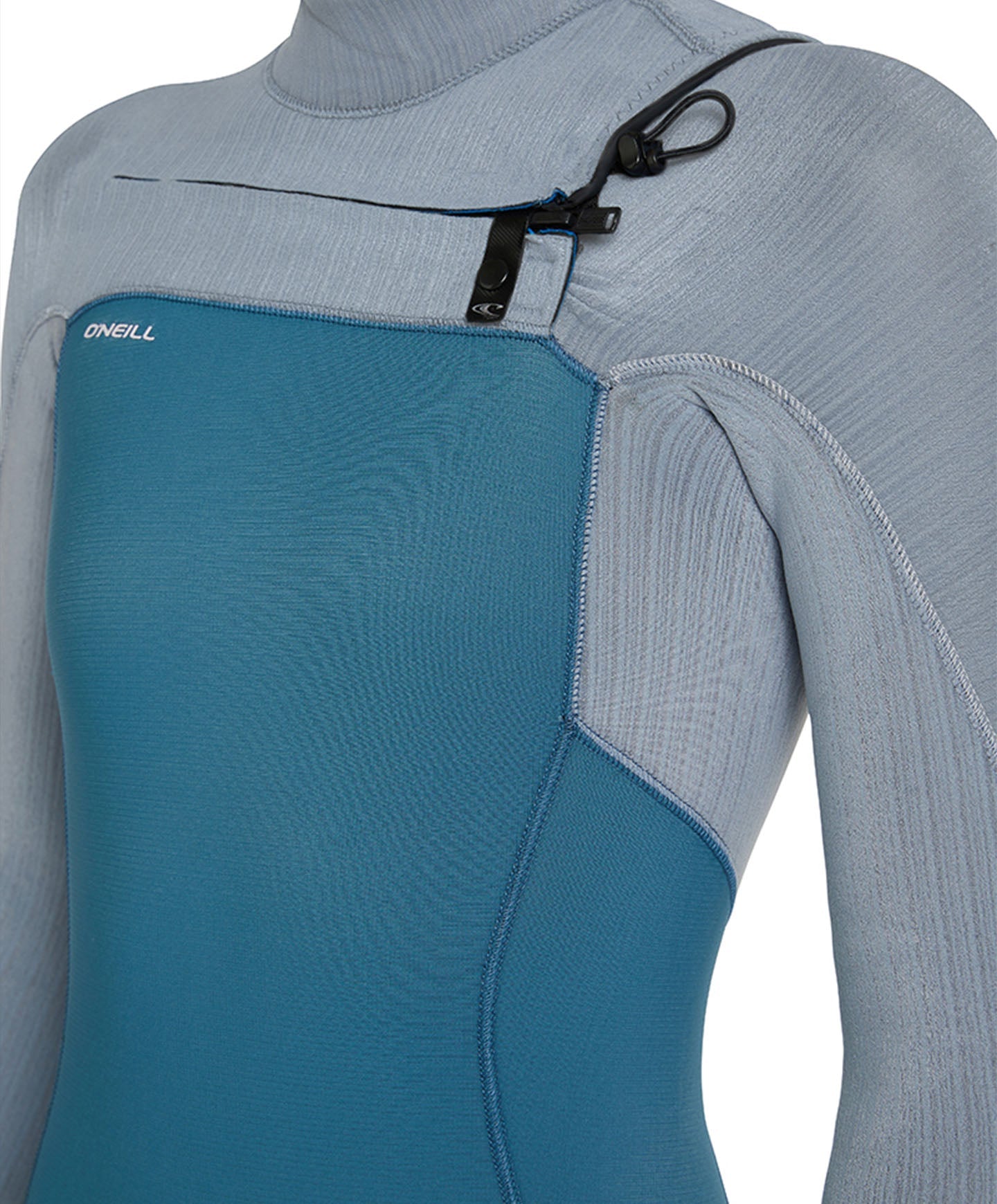 Women's HyperFreak 4/3+ Steamer Chest Zip Wetsuit - Dusty Blue