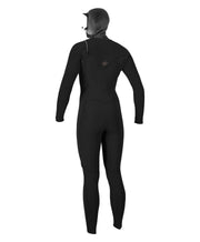 Women's HyperFreak 5.5/4+mm Hooded Steamer Chest Zip Wetsuit - Black