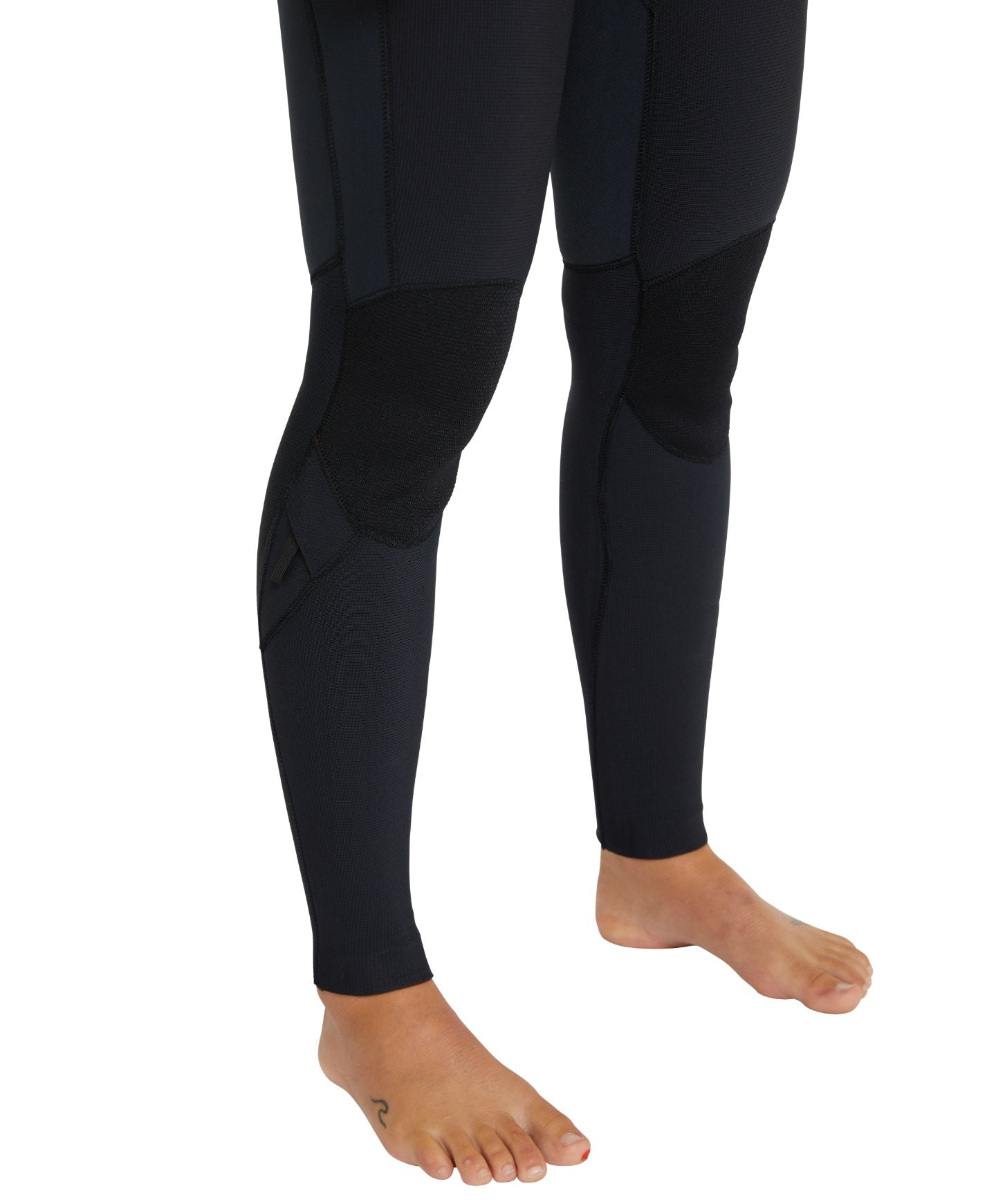 Women's HyperFire 3/2mm Steamer Chest Zip Wetsuit - Black