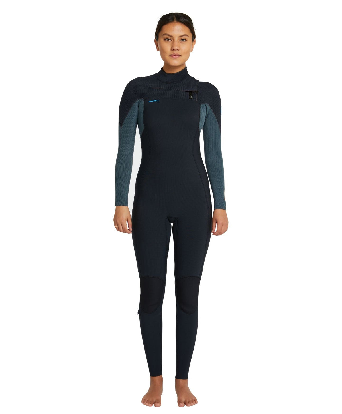 Women's HyperFire 4/3mm Steamer Chest Zip Wetsuit - Shade