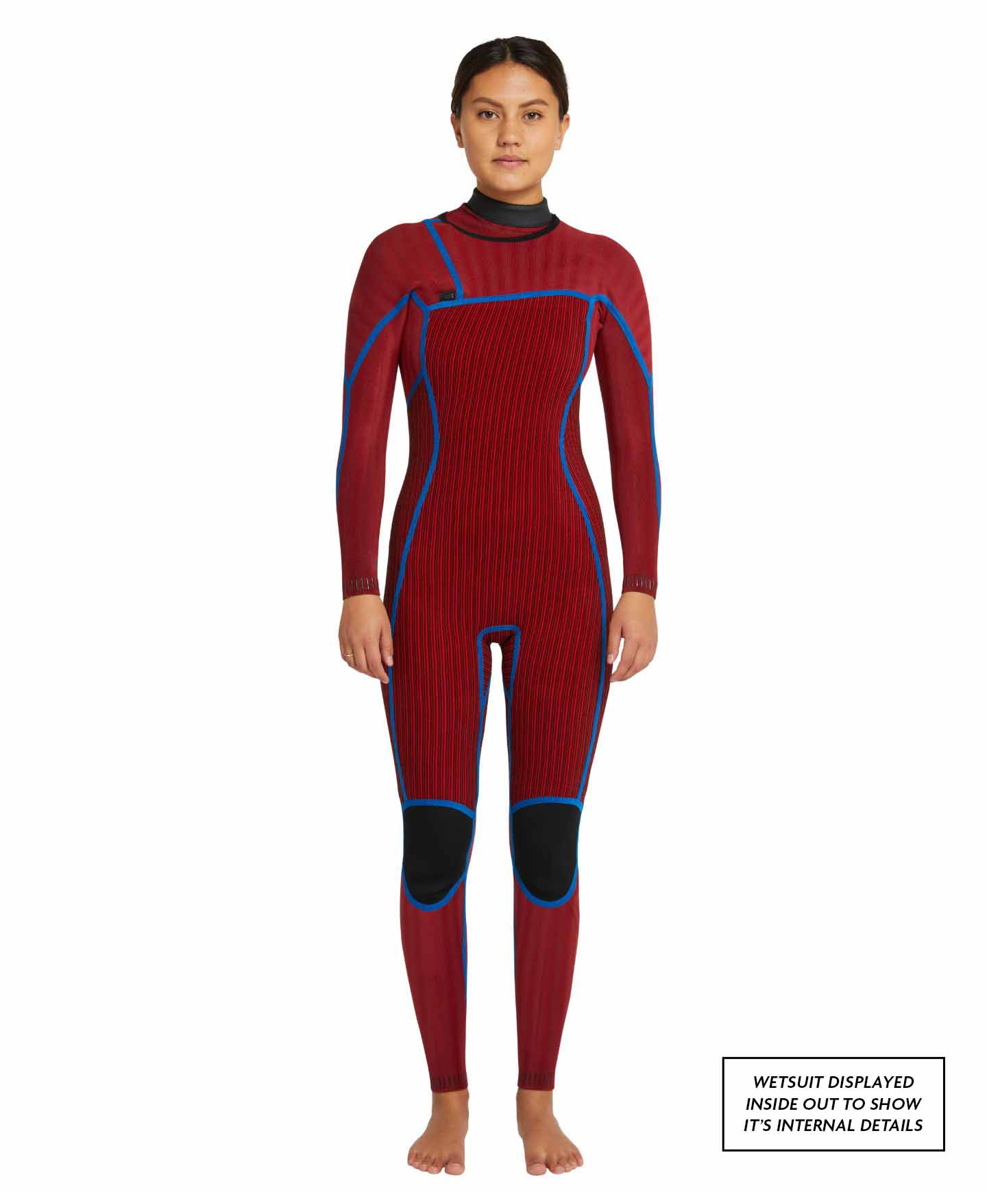 Women's HyperFire 3/2mm Steamer Chest Zip Wetsuit - Shade