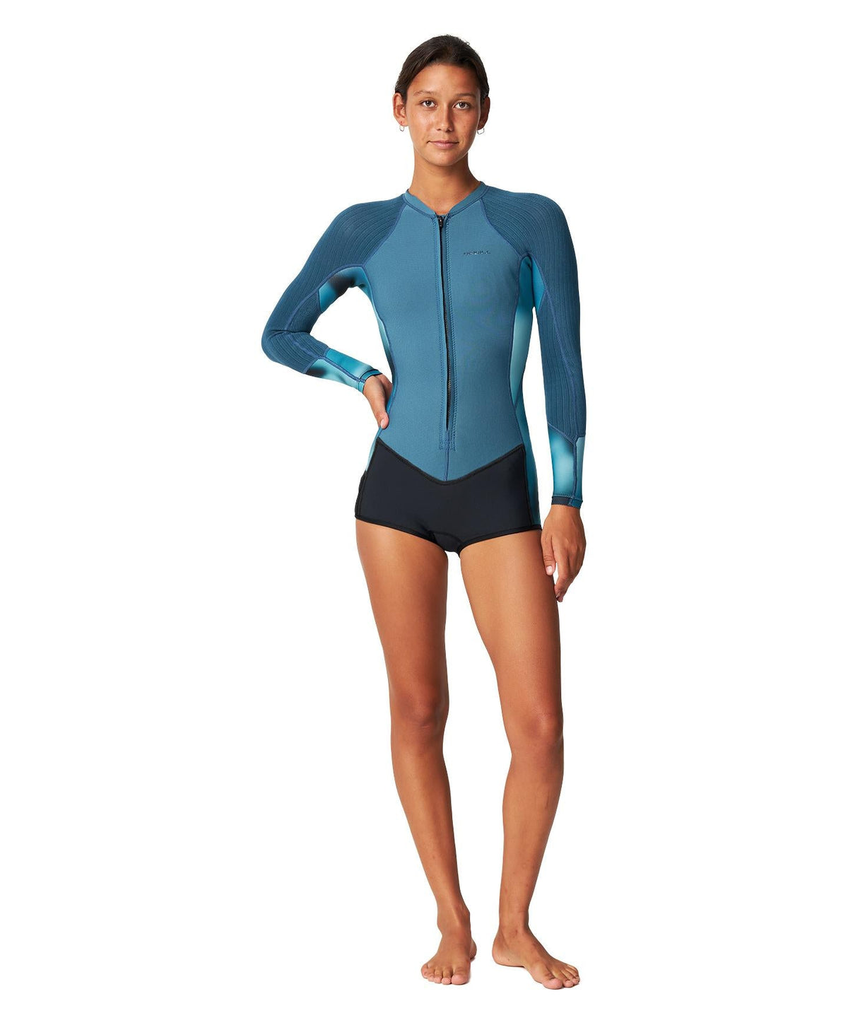 Women's HyperFreak FZ LS Spring Suit 2mm Wetsuit - Wave Runner