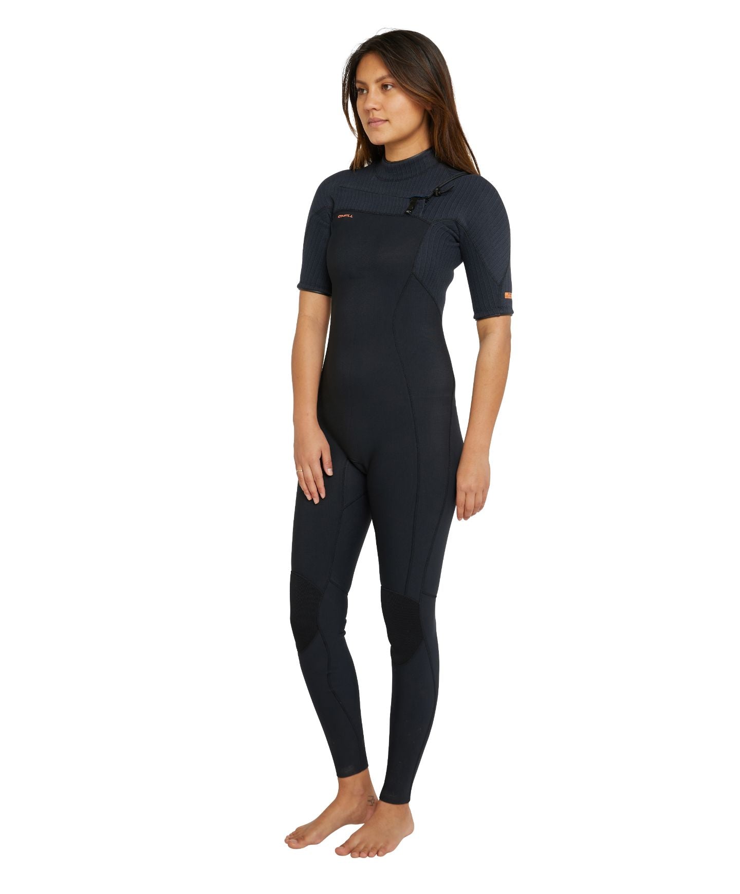 Women's HyperFreak Short Sleeve Steamer 2mm Wetsuit - Black