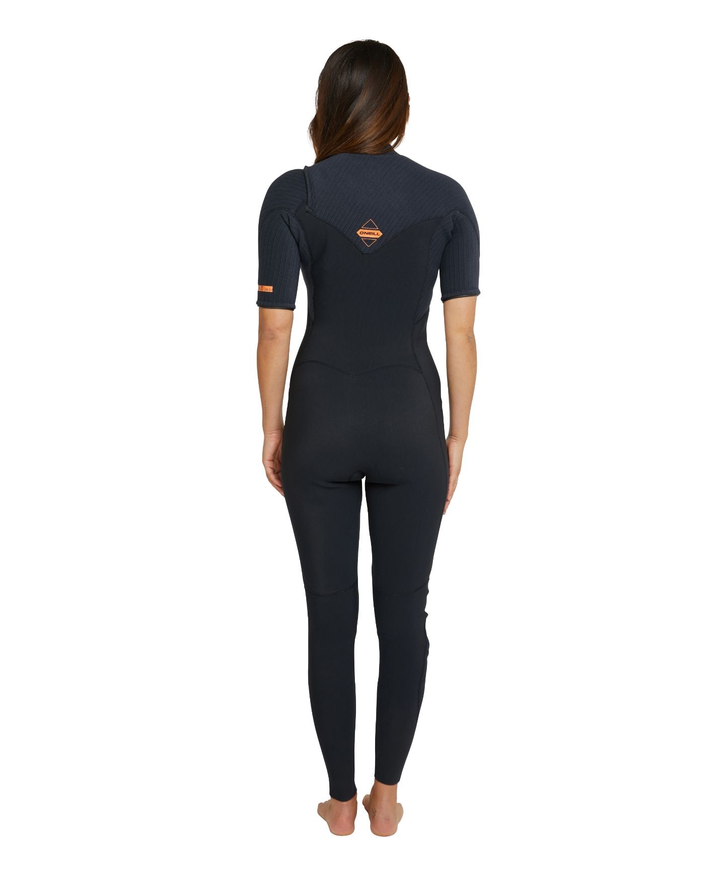 Women's HyperFreak Short Sleeve Steamer 2mm Wetsuit - Black