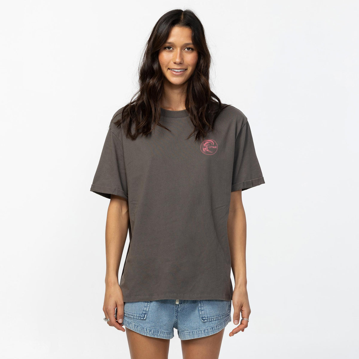 Women's OG Forty First Oversized Tee - Dark Shadow