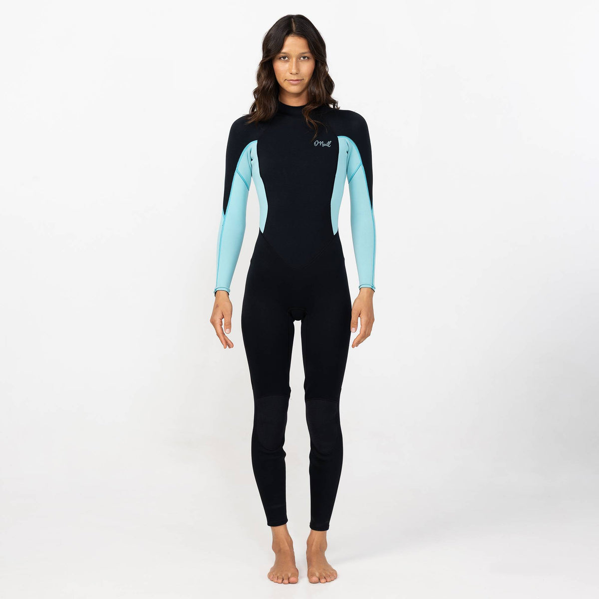 Women's Reactor 3/2mm Steamer Back Zip - Bright Blue