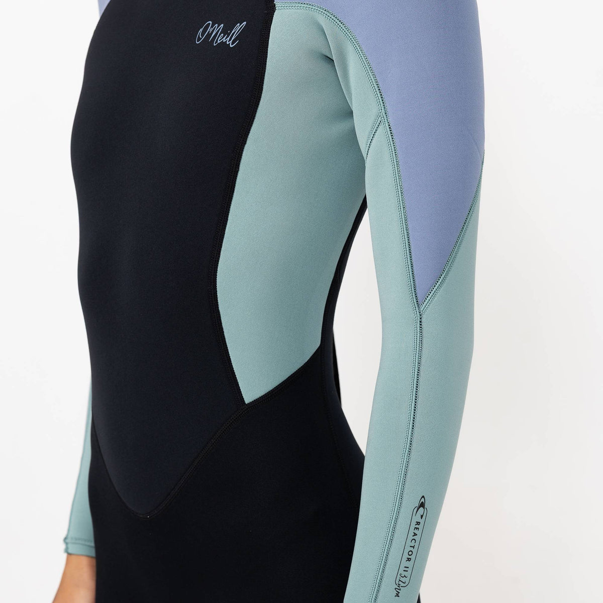 Women's Reactor 3/2mm Steamer Back Zip - Eucalyptus