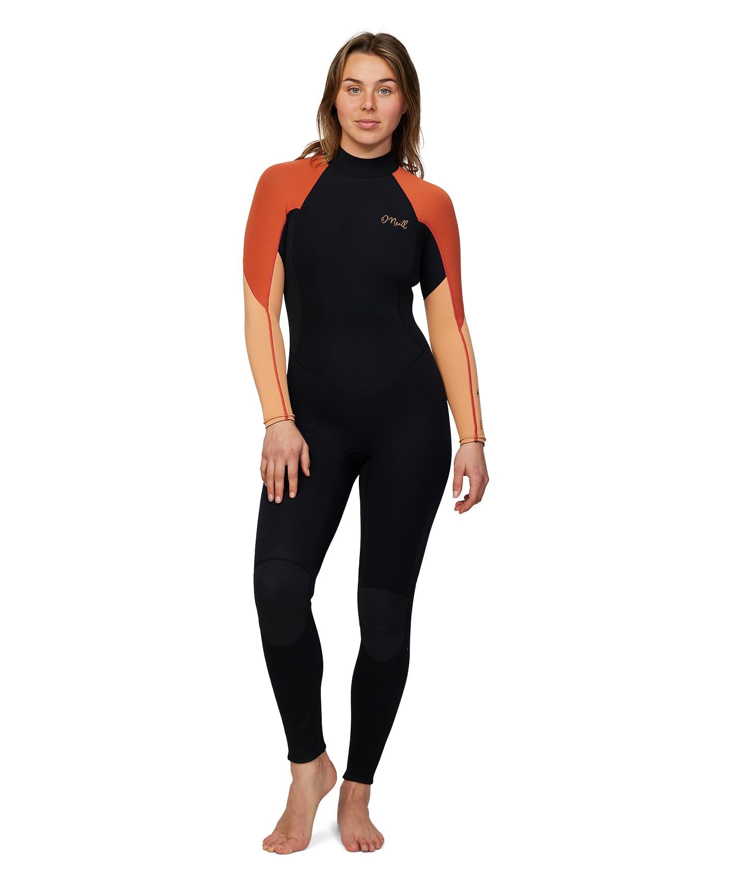 Women's Reactor 3/2mm Steamer Wetsuit - Peach