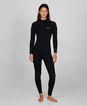 Women's Reactor 3/2mm GBS Steamer Wetsuit - Black