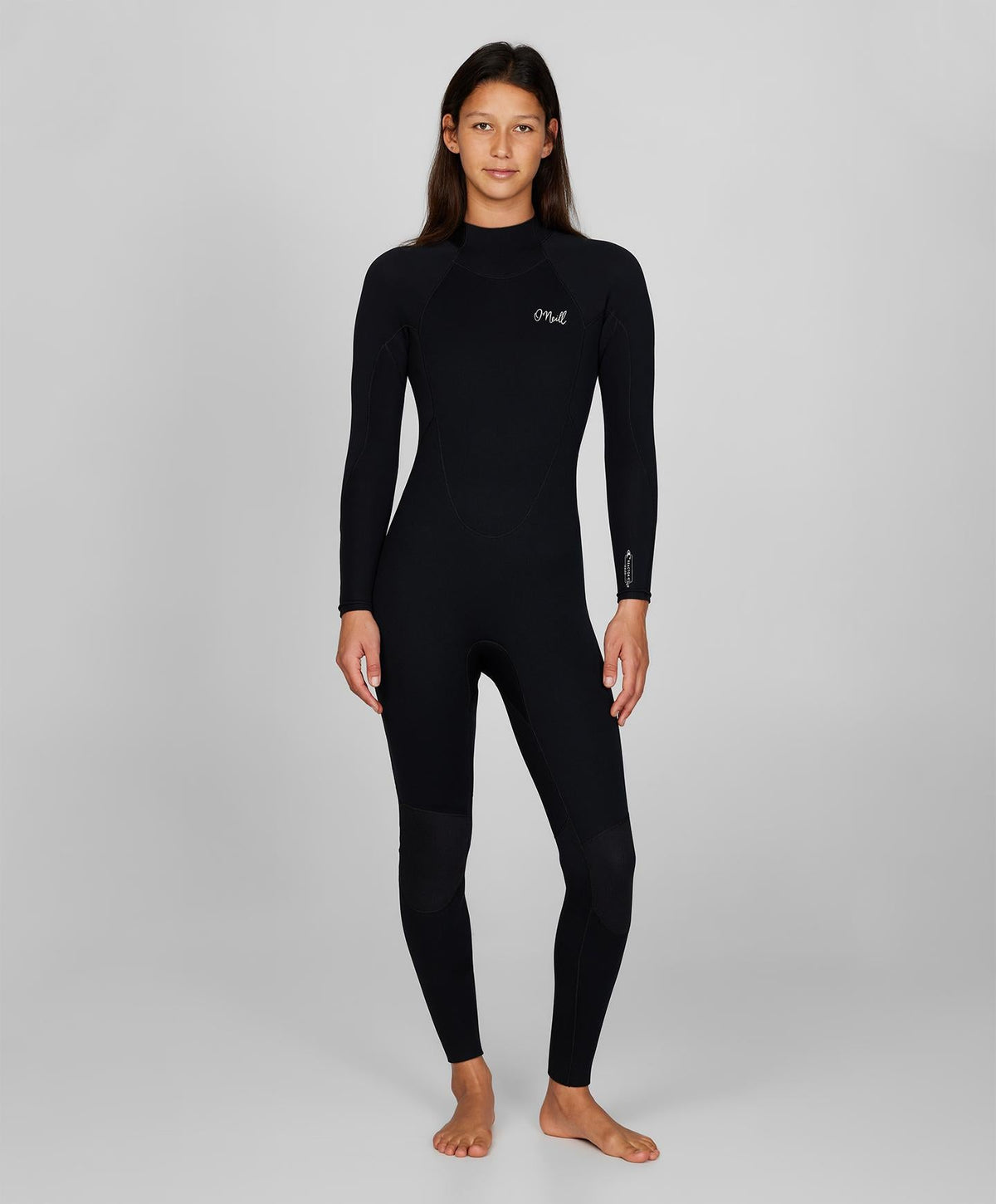 Women's Reactor 4/3mm GBS Steamer Wetsuit - Black