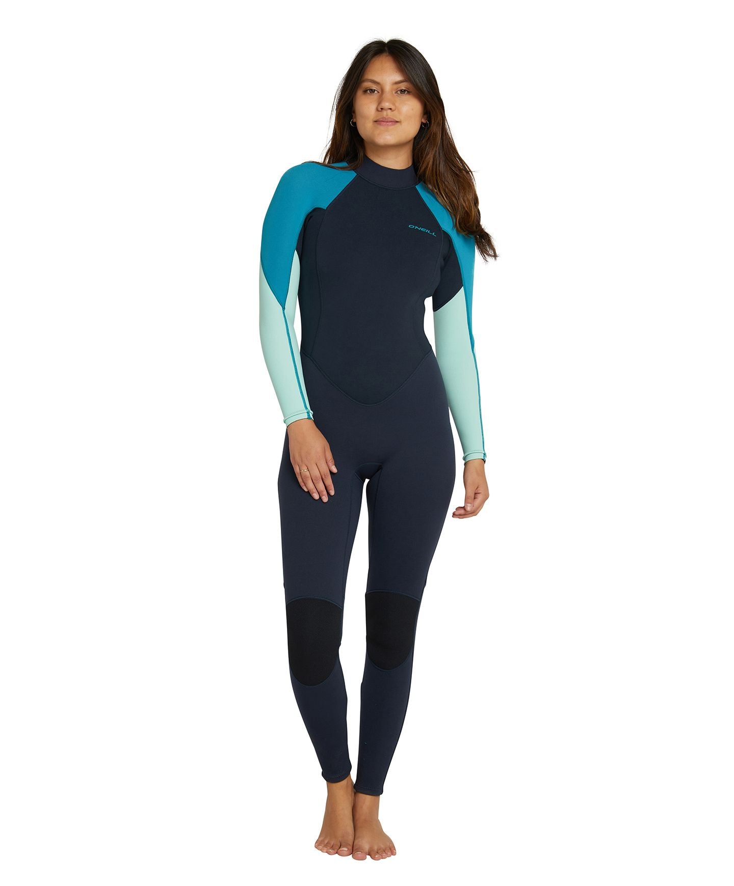 Women's Reactor 3/2mm Steamer Back Zip Wetsuit - Abyss