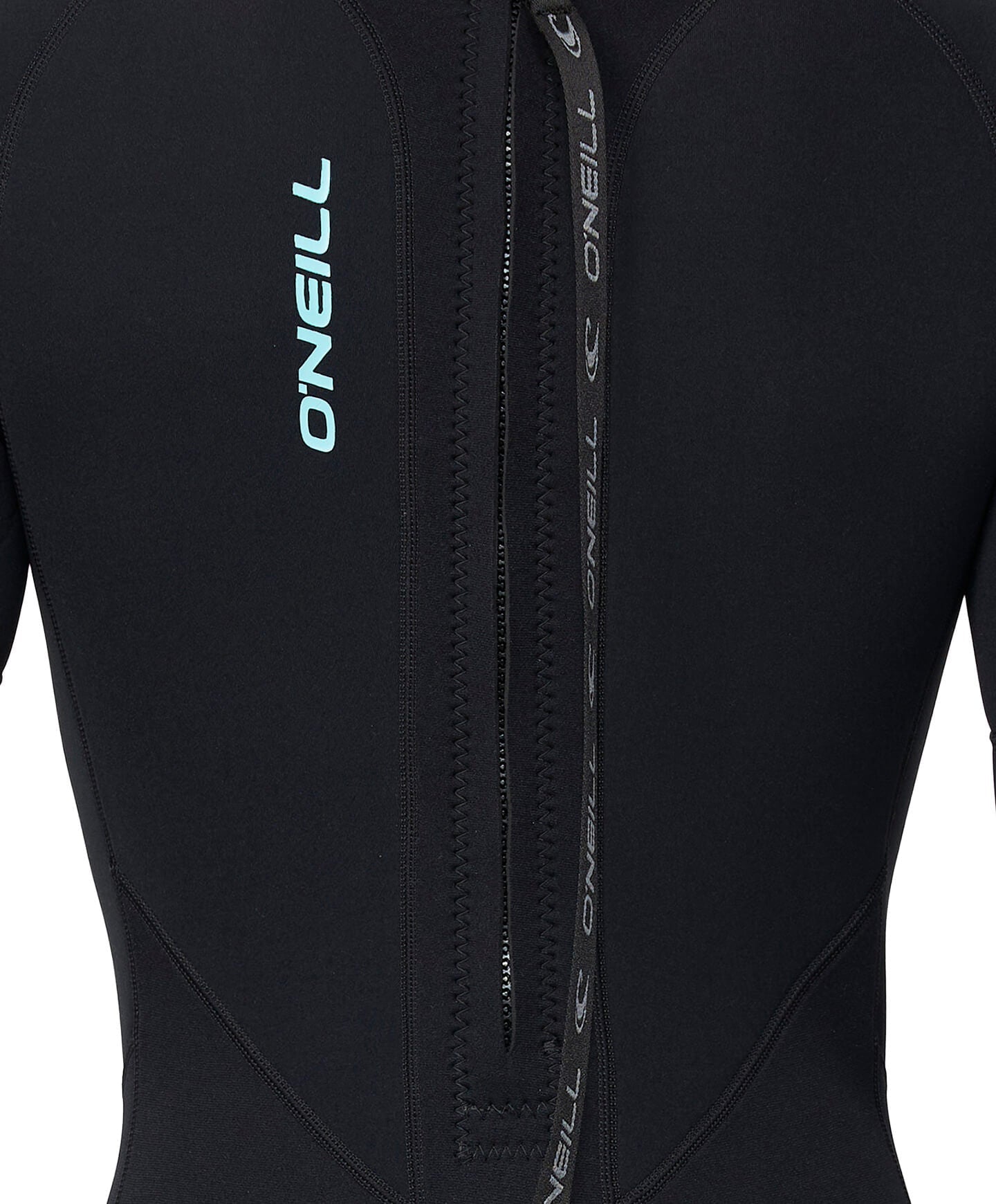 Women's Reactor 3/2mm Steamer Back Zip Wetsuit - Black