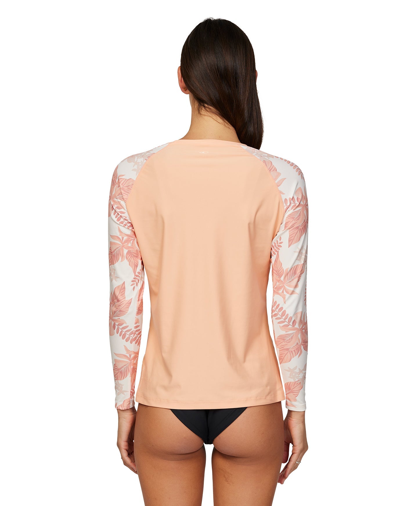 Women's Salina LS UV Tee Rash Vest - Peach