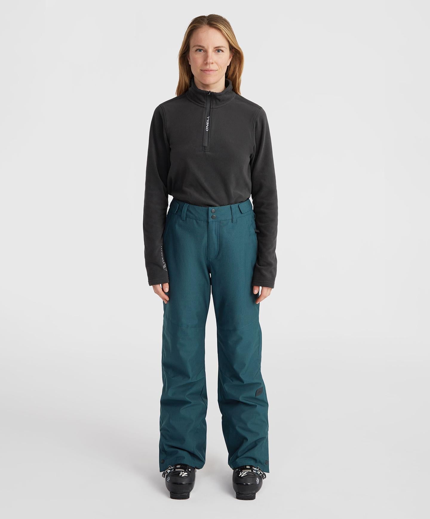 Women's Star Melange Regular Snow Pants - Alma Steel