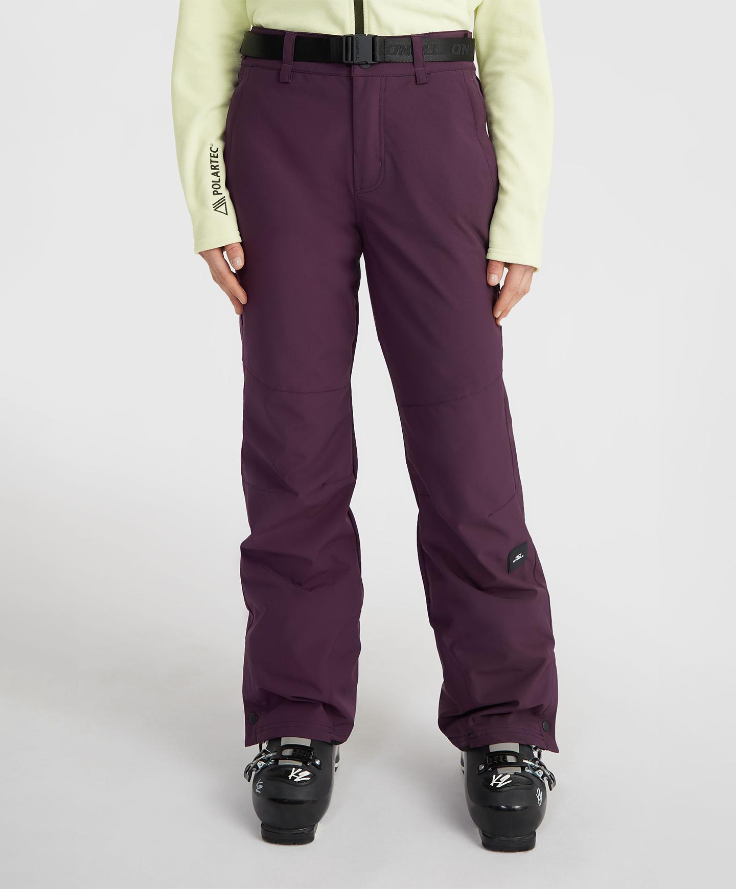 Women's Star Slim Snow Pants - Midnight Plum