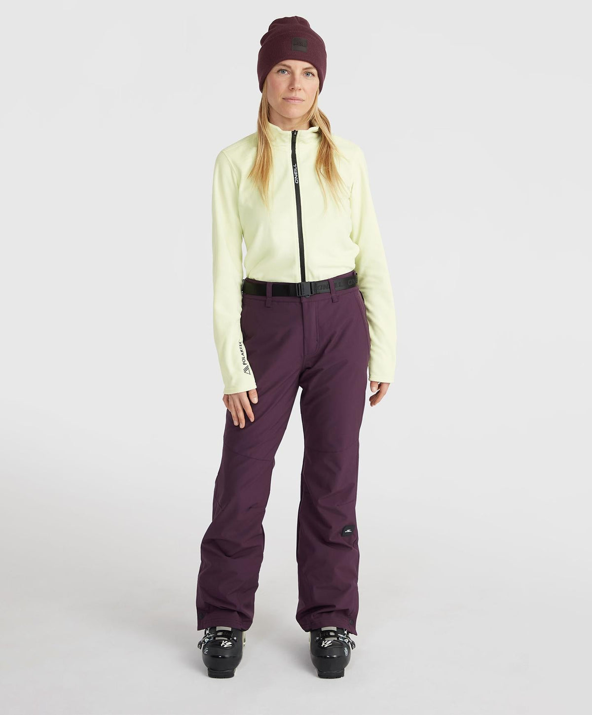 Women's Star Slim Snow Pants - Midnight Plum