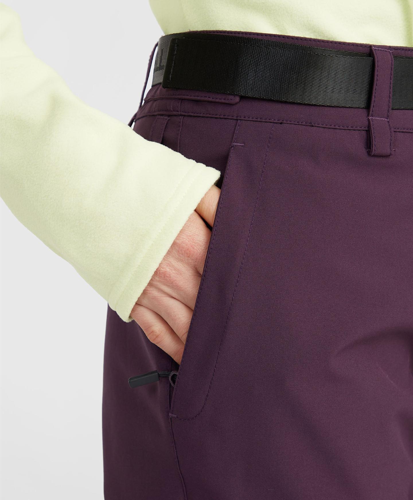 Women's Star Slim Snow Pants - Midnight Plum