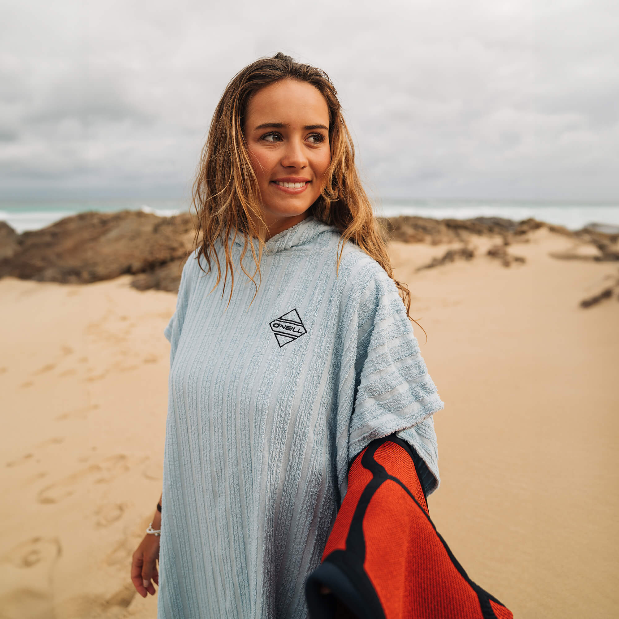 Women's TB3X Change Towel - Dusty Blue