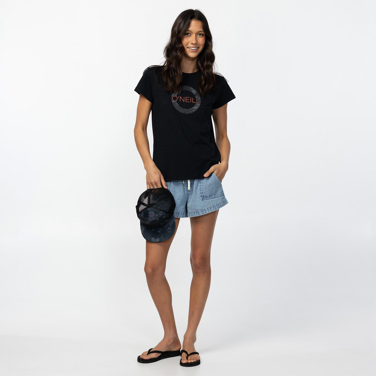 Women's Tropic Noir Tee - Black