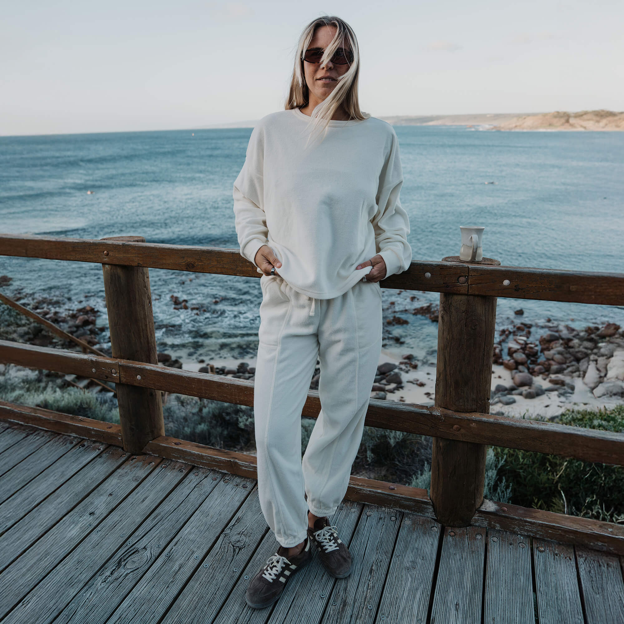 Women's Wavelength Jogger - Winter White