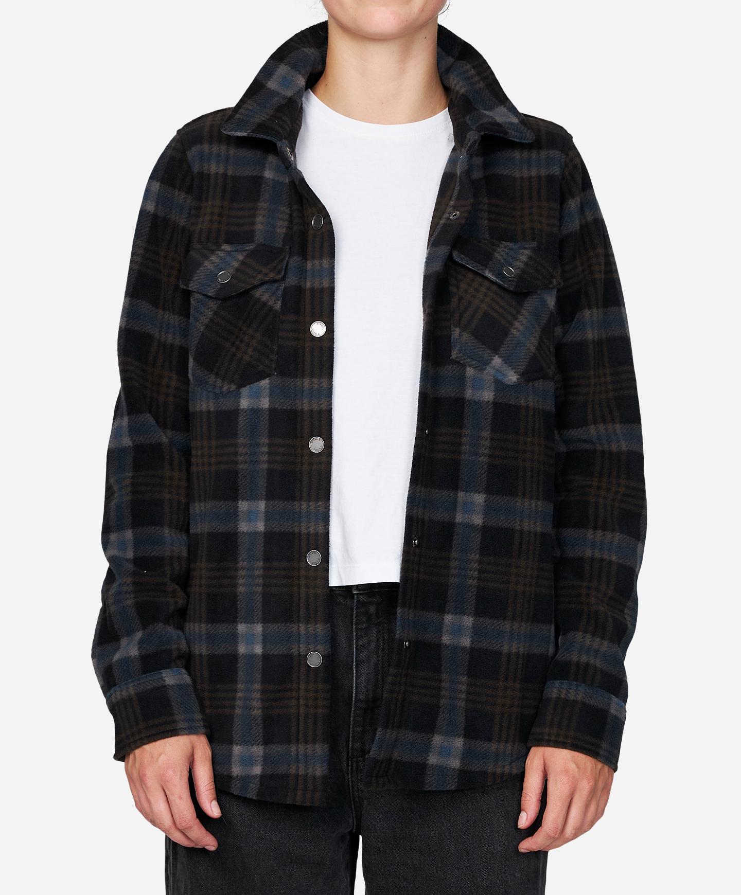 Zuma Plaid Shirt - Black