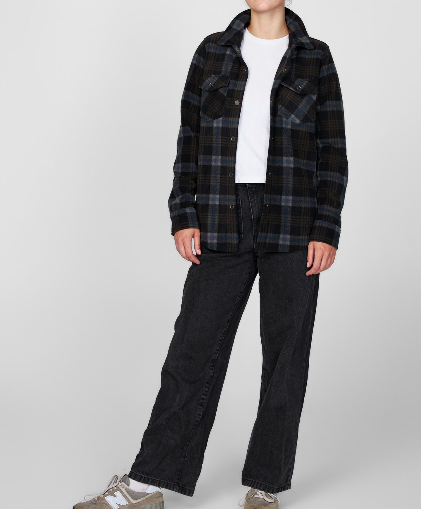 Zuma Plaid Shirt - Black