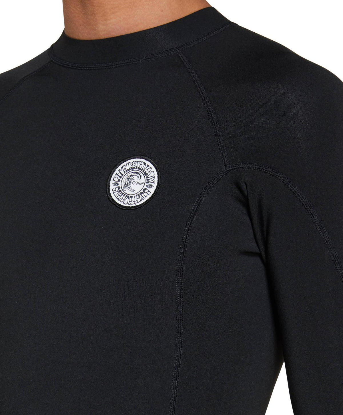Christenson 1mm Long Sleeve Wetsuit Jacket - Black