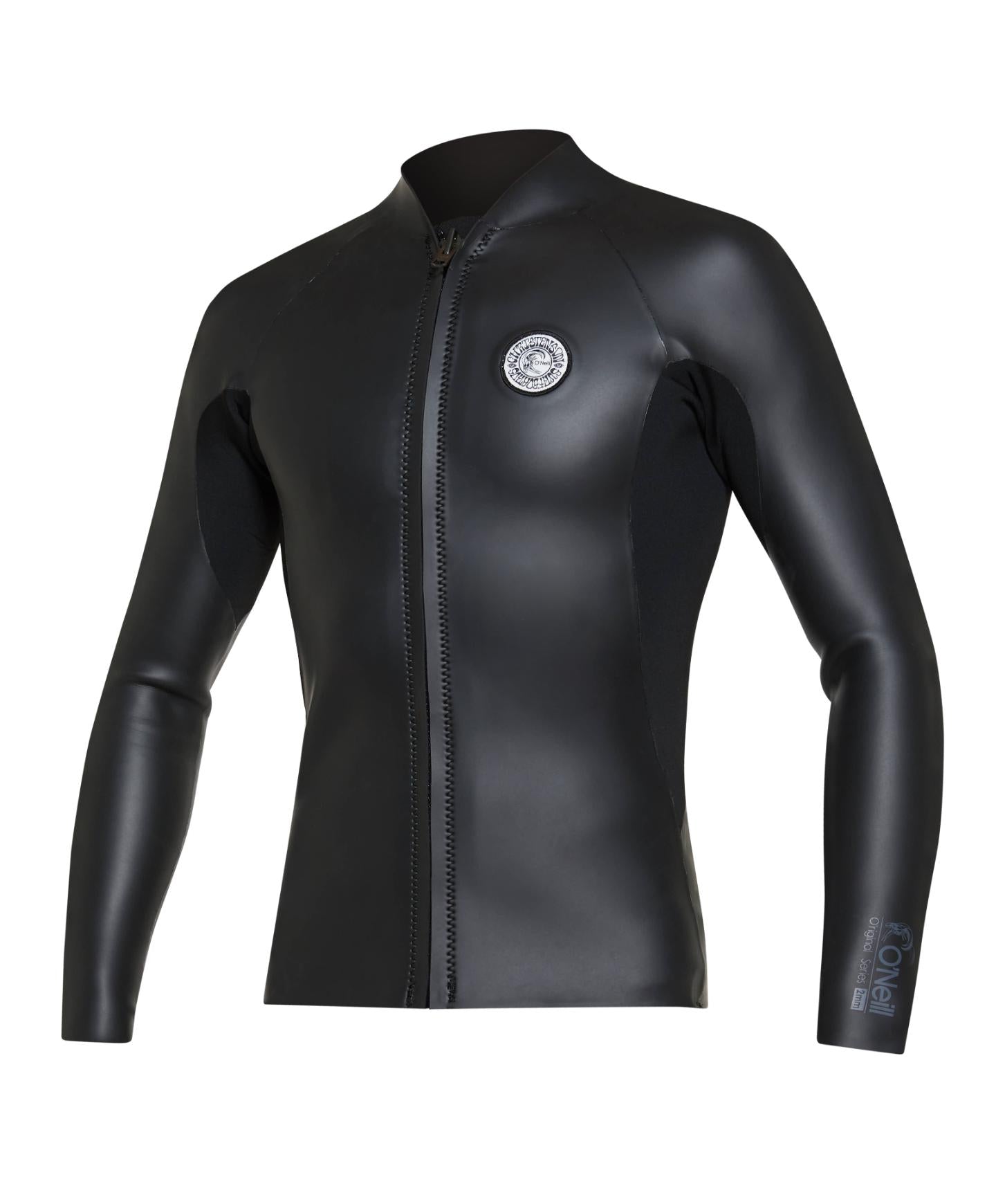 Christenson Full Zip Wetsuit Jacket - Black