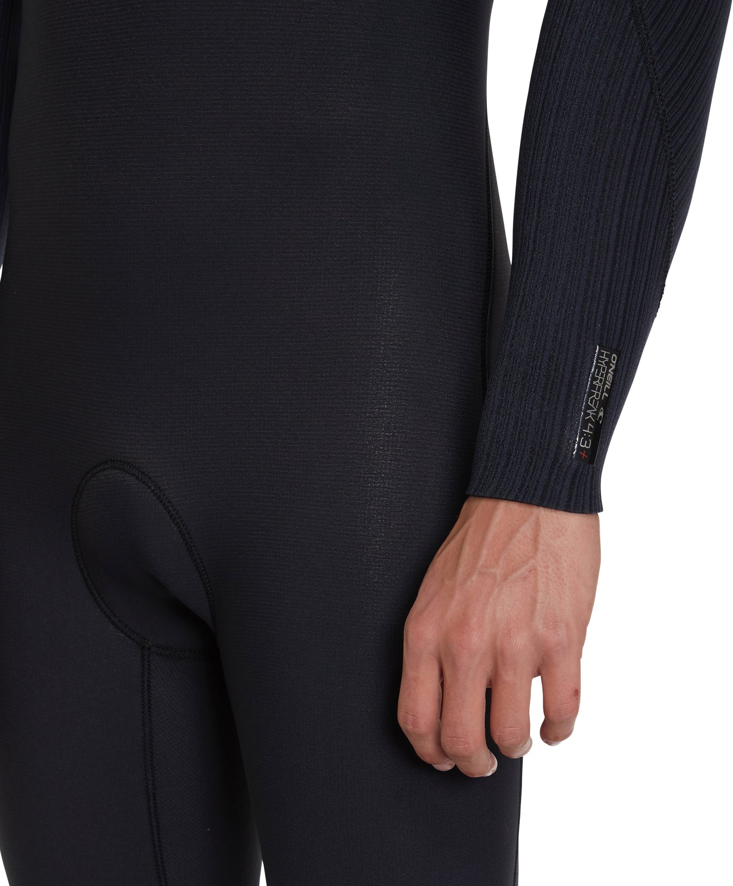 Hyperfreak 4/3+ Steamer Chest Zip Wetsuit - Black