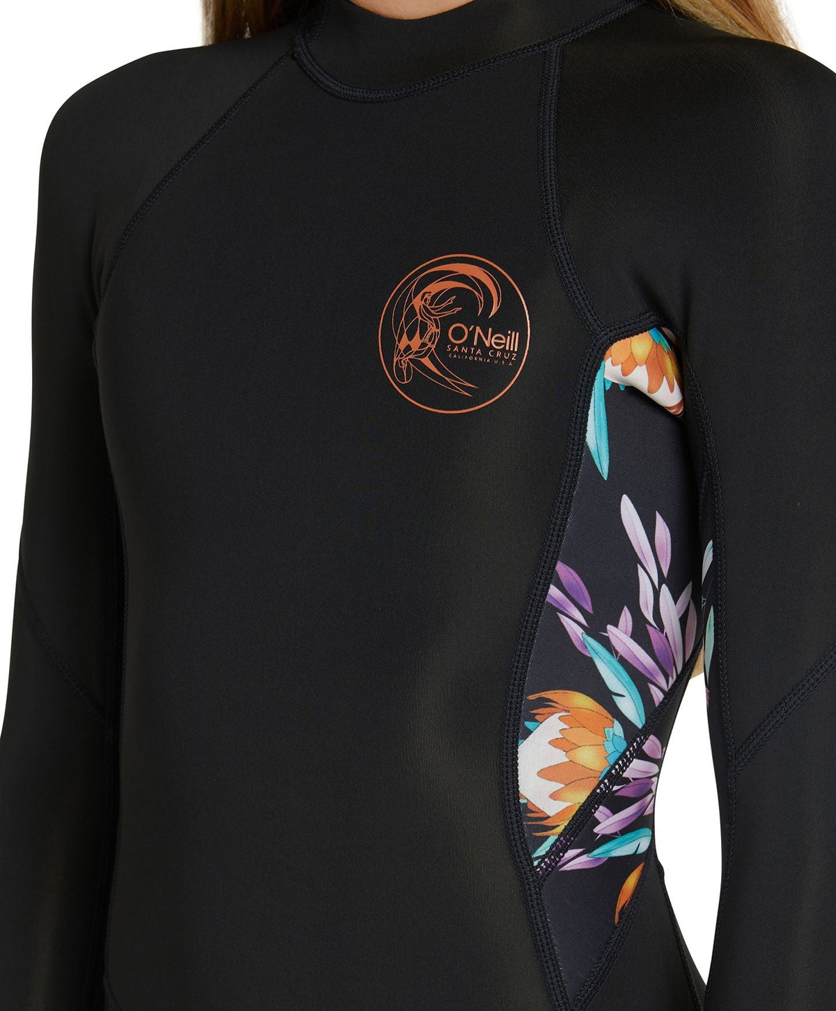 Girl's Bahia 2mm LS Long Spring Suit Wetsuit - Australiana