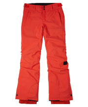 Girl's Charm Regular Snow Pants - Cherry Tomato