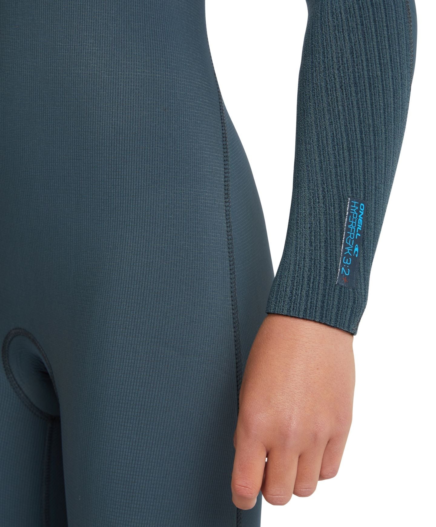 Girl's Hyperfreak 3/2+ Steamer Chest Zip Wetsuit - Shade