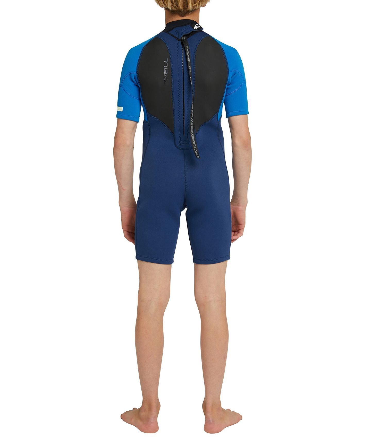 Boy's Reactor Spring Suit 2mm Short Sleeve Wetsuit - Navy