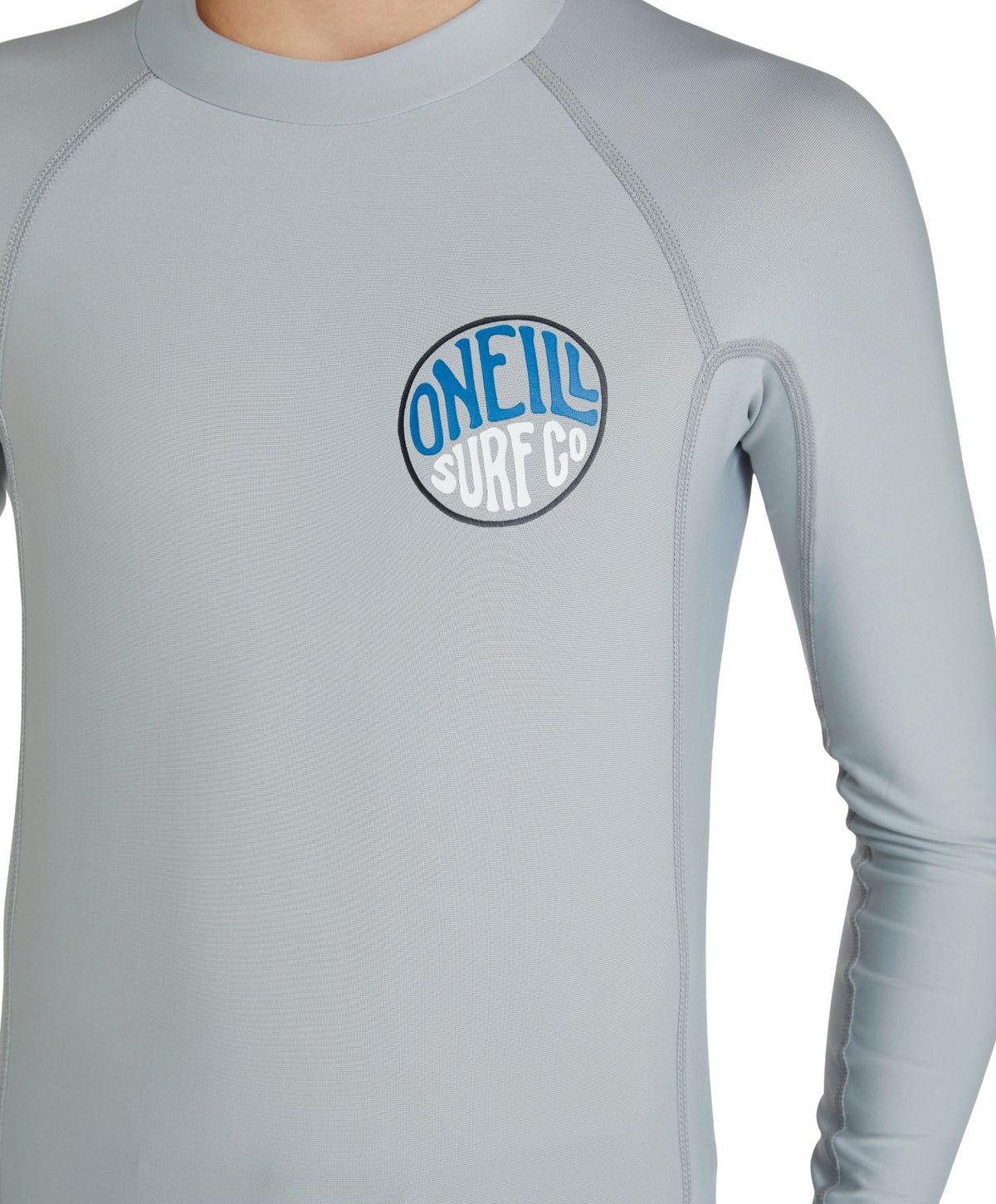 Buy Reactor UV Long Sleeve Rash Vest - Cool Grey by O'Neill online -  O'Neill NZ