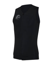 O'Riginal Zip Through Sleeveless Wetsuit Vest - Black