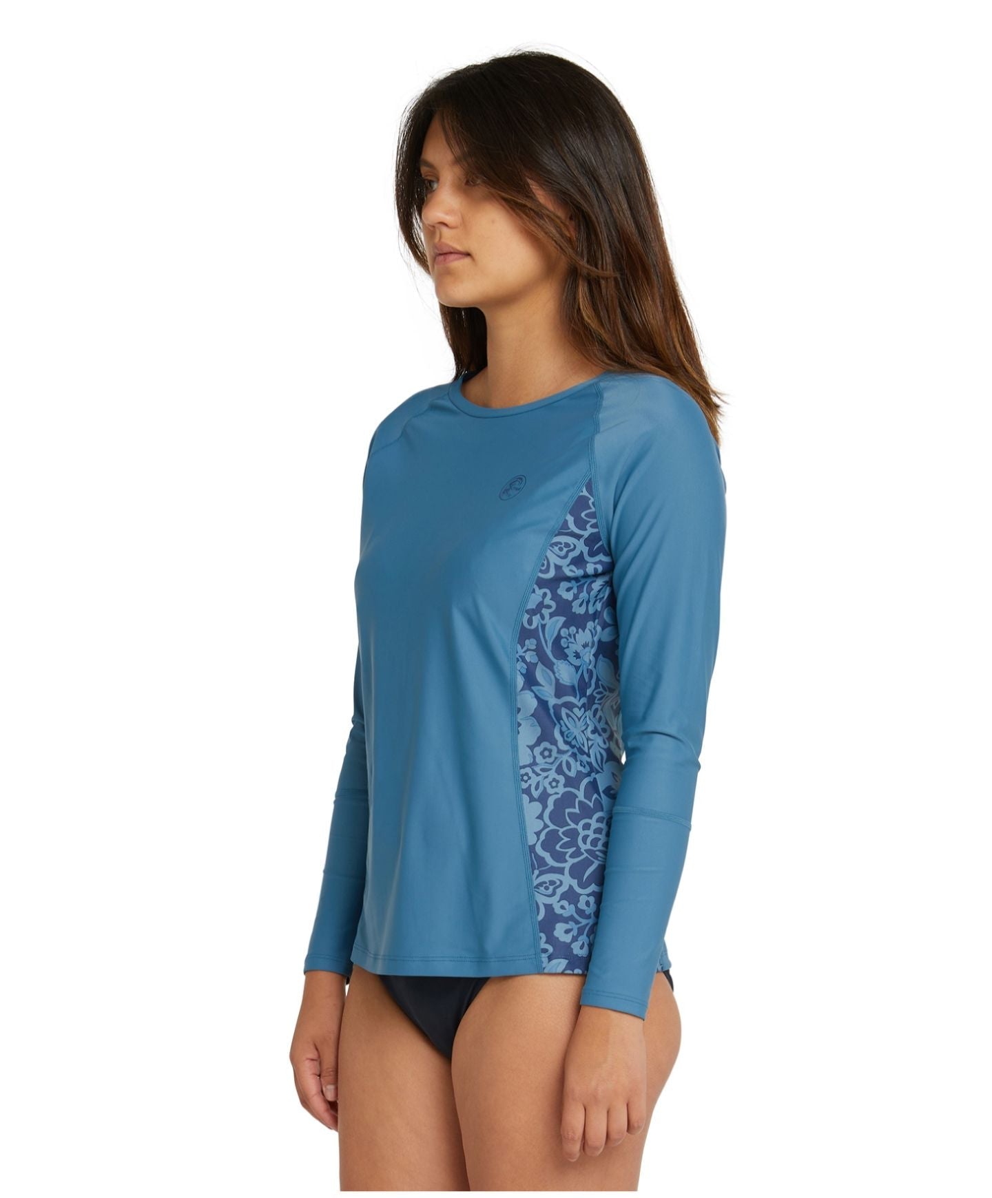 Salina Long Sleeve Surf Tee - Blue Haze