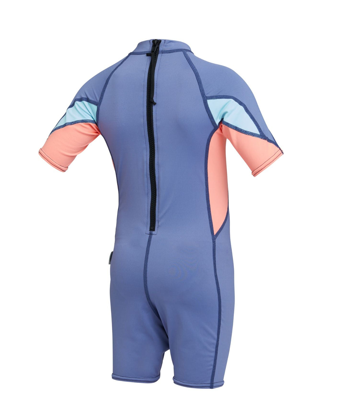 Toddlers SPF Short Sleeve Spring Rash Suit - Blue Ice