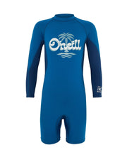 Toddlers SPF Long Sleeve Spring Rash Suit - Ultra Blue