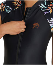 Women's Bahia Lycra Short Sleeve Surfsuit - Australiana
