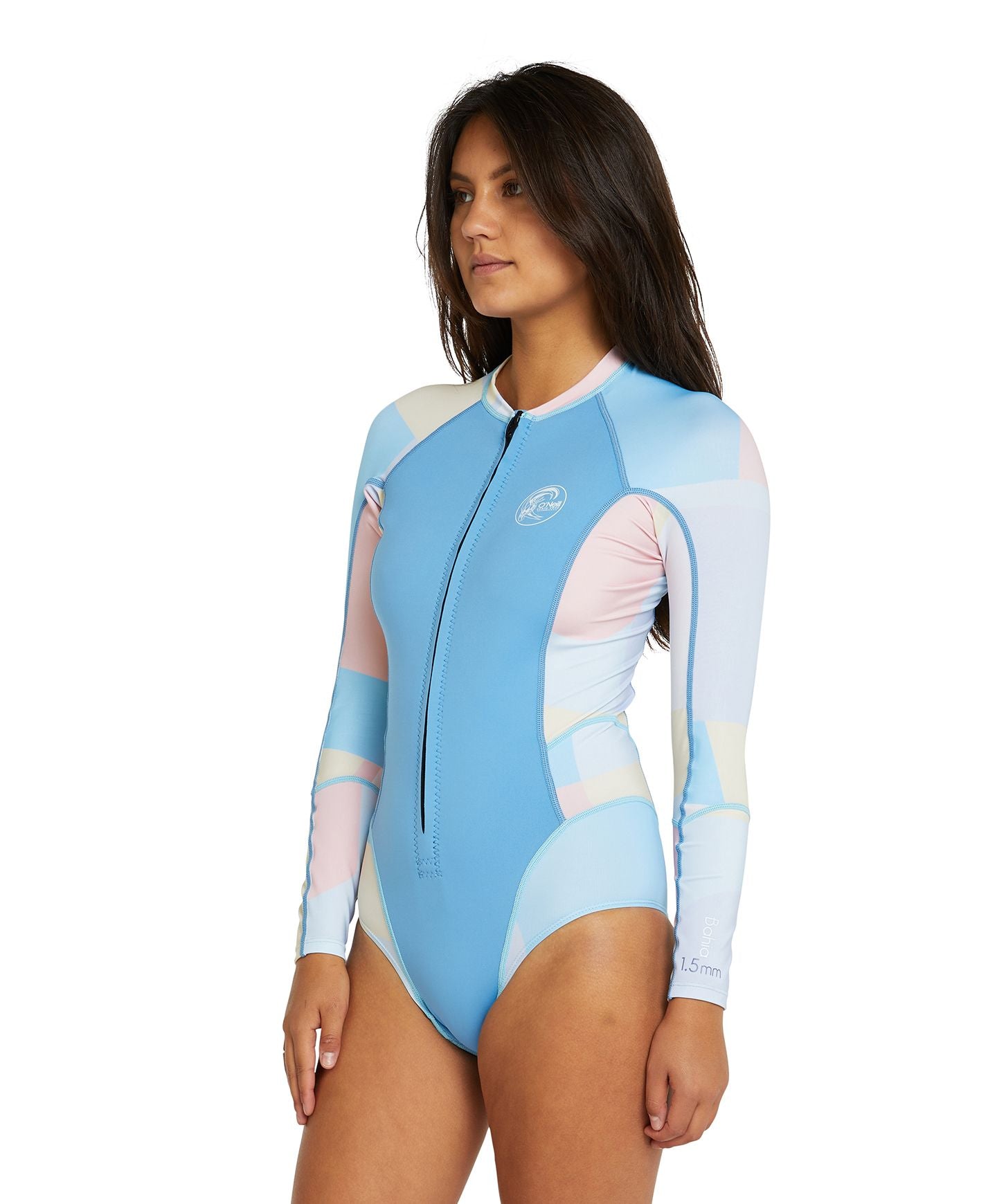 Women's Bahia Neo Skins LS Spring Suit Wetsuit - Fog