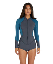 Women's Blueprint Long Sleeve Spring Suit 2mm Wetsuit - Graphite