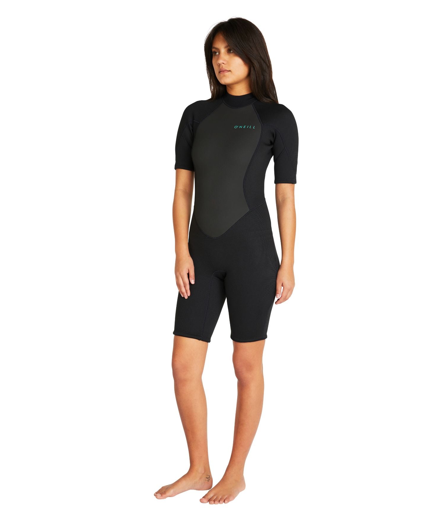 Women's Factor Back Zip Spring Suit 2mm Wetsuit - Black